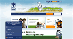 Desktop Screenshot of a-tom.cz